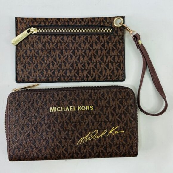 *NEW* Michael Kors Charlotte 3 in 1 Shoulder Tote w/ Wallet & Change Purse - Picture 3 of 7